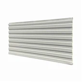 Panel fasad bertebat menegak